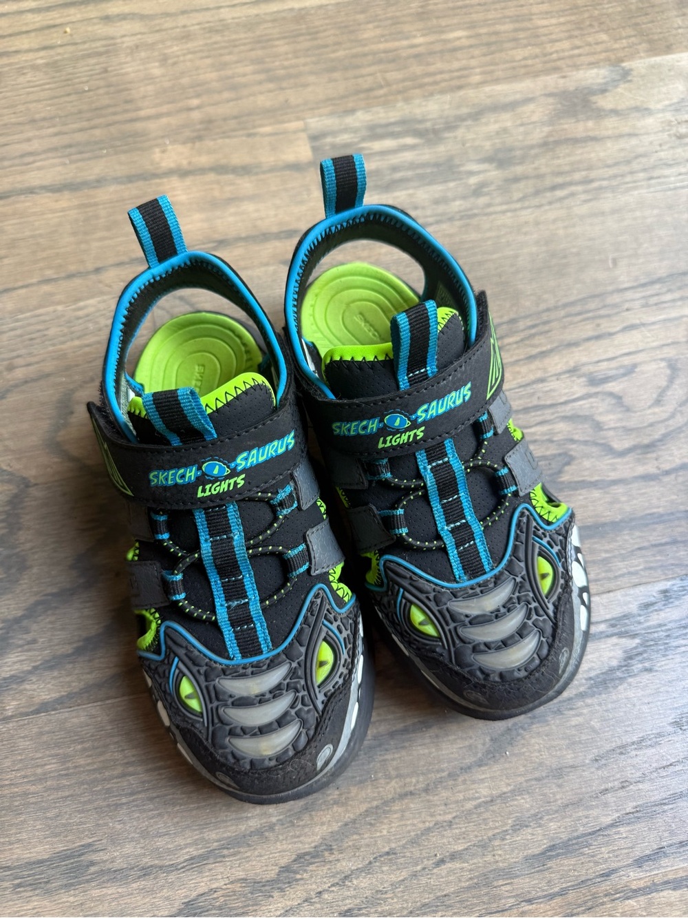 Skechers kids blue& black sneaker light Shoes